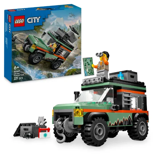 Picture of LEGO City 60447 Off-Road 4x4 Mountain Truck