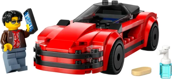 Picture of LEGO City 60448 Red Sports Car