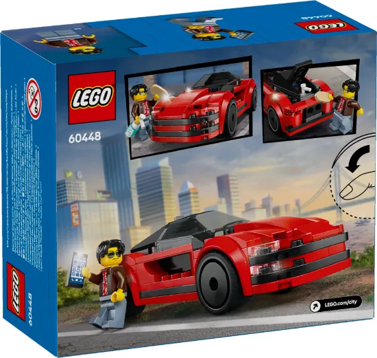 Picture of LEGO City 60448 Red Sports Car