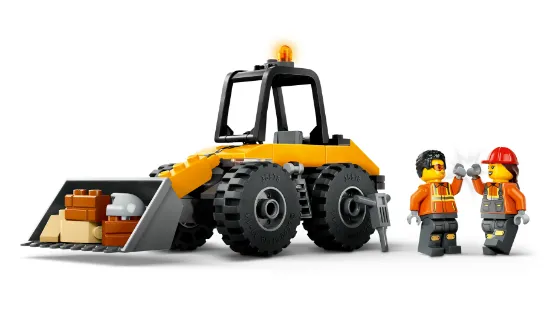 Picture of LEGO City 60450 Yellow Construction Wheel Loader 