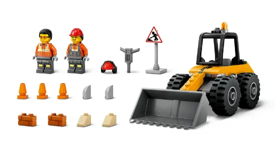 Picture of LEGO City 60450 Yellow Construction Wheel Loader 