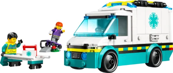 Picture of LEGO City 60451 Emergency Ambulance 