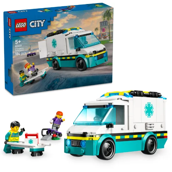 Picture of LEGO City 60451 Emergency Ambulance 