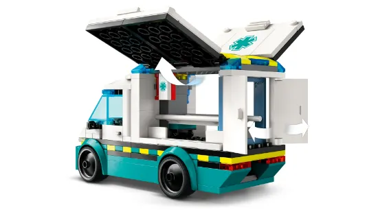 Picture of LEGO City 60451 Emergency Ambulance 