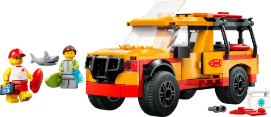 Picture of LEGO City 60453 Lifeguard Beach Rescue Truck 