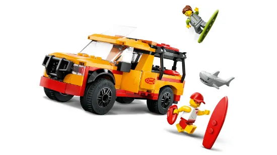 Picture of LEGO City 60453 Lifeguard Beach Rescue Truck 