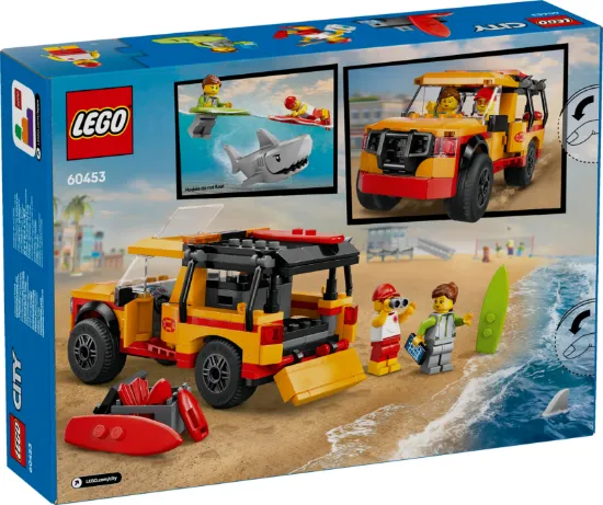 Picture of LEGO City 60453 Lifeguard Beach Rescue Truck 