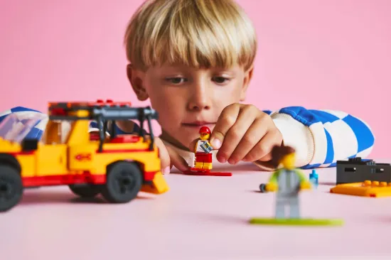 Picture of LEGO City 60453 Lifeguard Beach Rescue Truck 