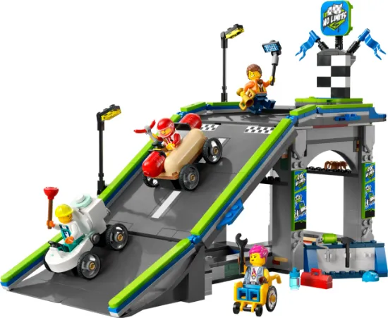 Picture of LEGO City 60460 No Limits: Race Car Ramp Track 