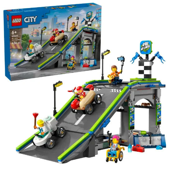 Picture of LEGO City 60460 No Limits: Race Car Ramp Track 