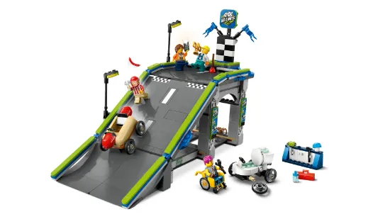 Picture of LEGO City 60460 No Limits: Race Car Ramp Track 