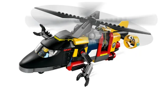 Picture of LEGO City 60462 Helicopter, Fire Engine & Submarine Remix