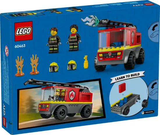 Picture of LEGO City 60463 Fire Engine with Ladder