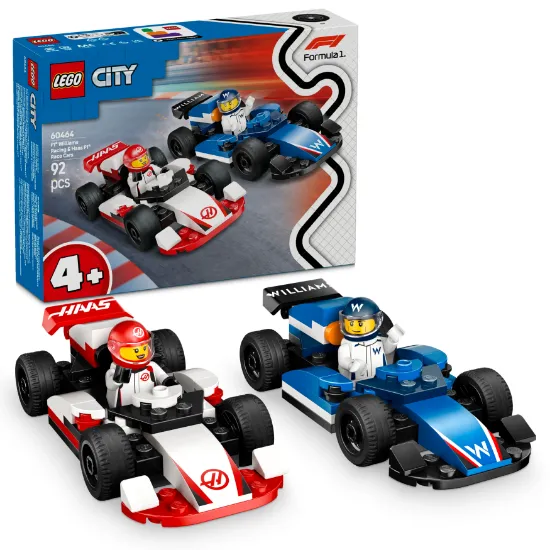 Picture of LEGO City 60464 F1 Williams Racing & Haas F1 Race Cars 