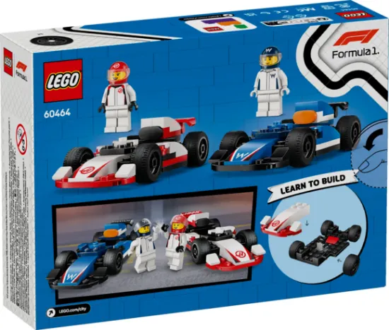 Picture of LEGO City 60464 F1 Williams Racing & Haas F1 Race Cars 