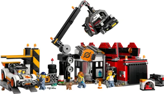 Picture of LEGO City 60472 Scrapyard with Cars