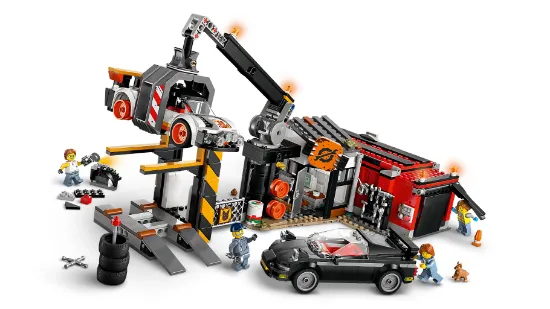 Picture of LEGO City 60472 Scrapyard with Cars