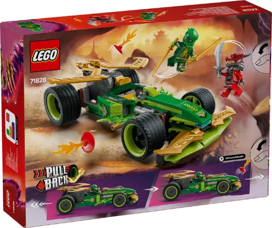 Picture of LEGO NINJAGO 71828 Lloyd Pull-Back Race Car 