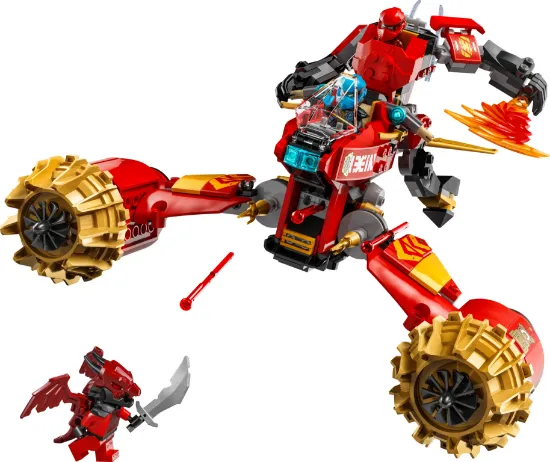 Picture of LEGO NINJAGO 71830 Kai Mech Storm Rider 