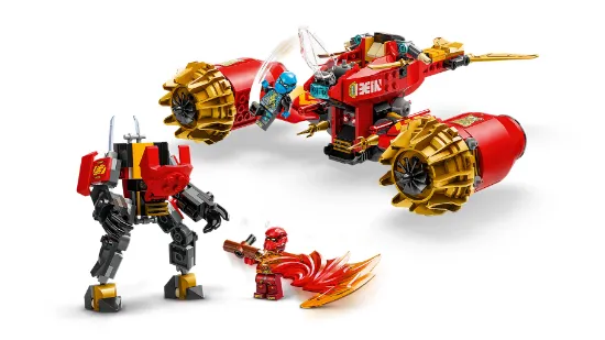 Picture of LEGO NINJAGO 71830 Kai Mech Storm Rider 