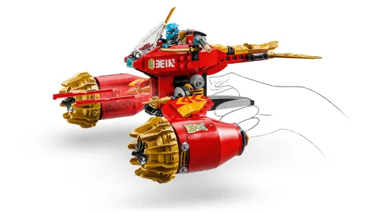 Picture of LEGO NINJAGO 71830 Kai Mech Storm Rider 