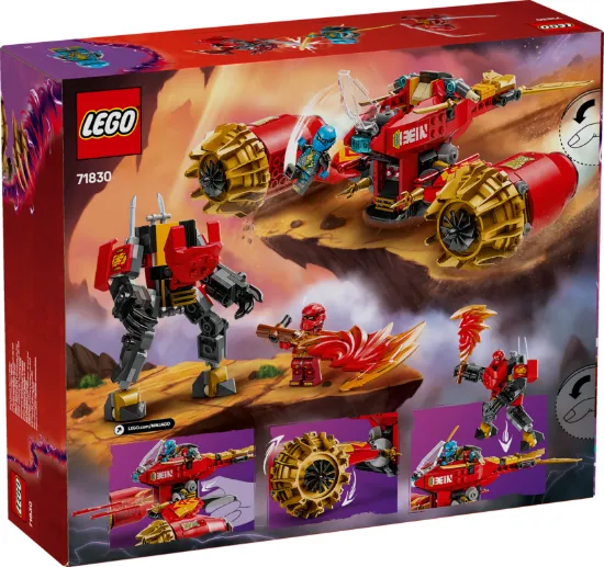 Picture of LEGO NINJAGO 71830 Kai Mech Storm Rider 