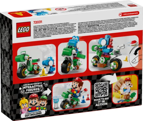 Picture of LEGO Super Mario 72031 Mario Kart – Yoshi Bike 