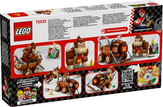 Picture of LEGO Super Mario 72033Mario Kart™ – Donkey Kong & DK Jumbo