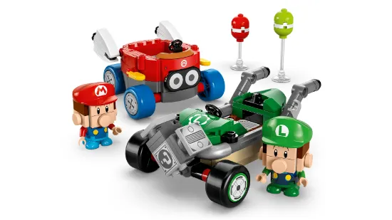 Picture of LEGO Super Mario 72034 Mario Kart – Baby Mario vs. Baby Luigi