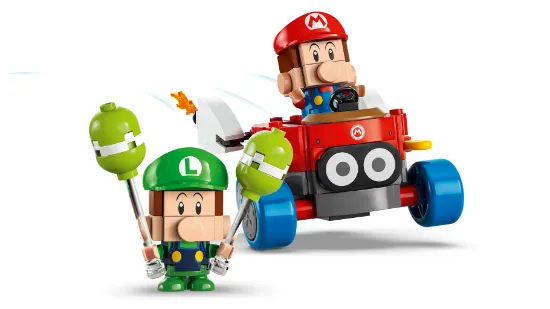 Picture of LEGO Super Mario 72034 Mario Kart – Baby Mario vs. Baby Luigi