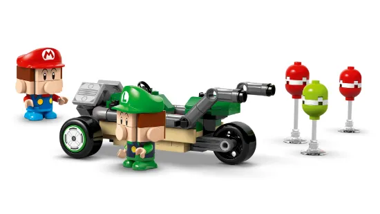 Picture of LEGO Super Mario 72034 Mario Kart – Baby Mario vs. Baby Luigi