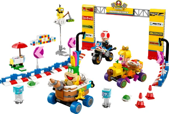 Picture of LEGO Super Mario 72036 Mario Kart – Baby Peach & Grand Prix Set