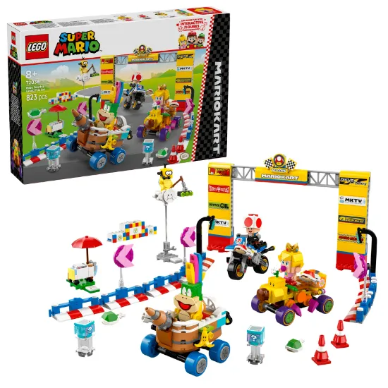 Picture of LEGO Super Mario 72036 Mario Kart – Baby Peach & Grand Prix Set