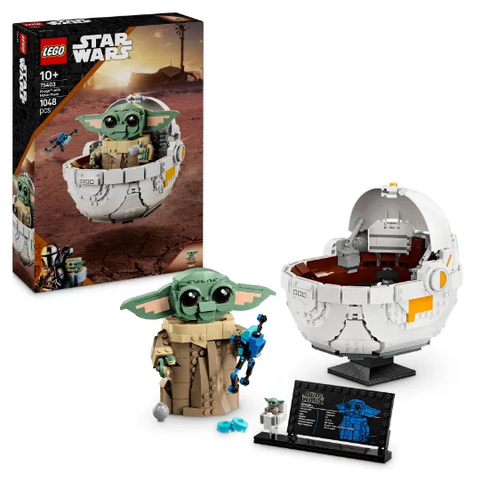 Picture of LEGO Star Wars 75403 Grogu with Hover Pram 