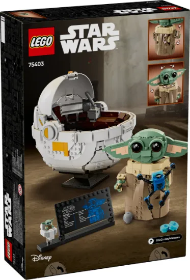 Picture of LEGO Star Wars 75403 Grogu with Hover Pram 