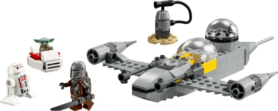 Picture of LEGO Star Wars 75410 Mando and Grogu N-1 Starfighter 