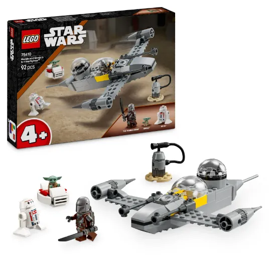 Picture of LEGO Star Wars 75410 Mando and Grogu N-1 Starfighter 