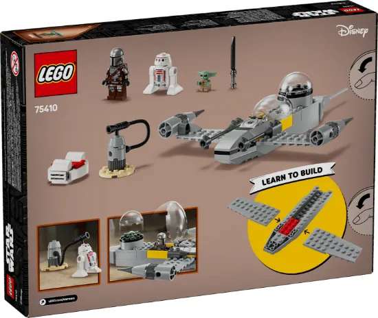 Picture of LEGO Star Wars 75410 Mando and Grogu N-1 Starfighter 