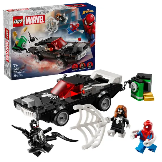 Picture of LEGO Super Heroes Marvel 76309 Spider-Man vs. Venom Muscle Car 