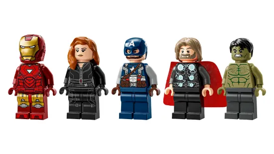 Picture of LEGO Super Heroes Marvel 76313 MARVEL Logo & Minifigures 