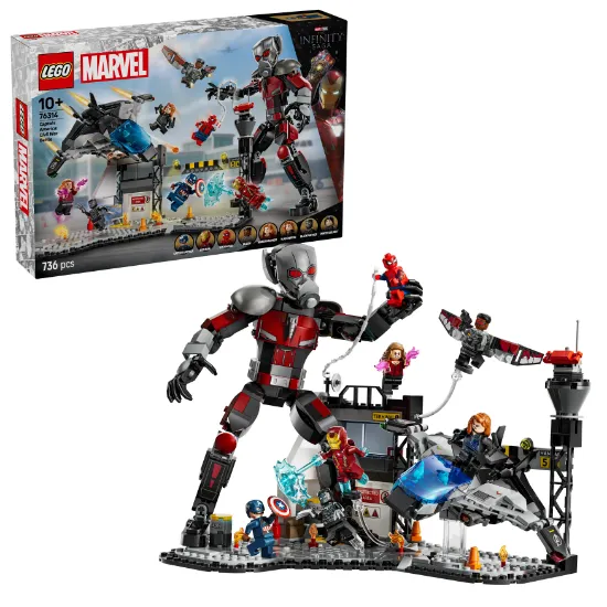 Picture of LEGO Super Heroes Marvel 76314 Captain America: Civil War Action Battle