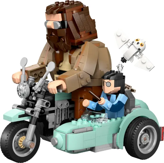 Picture of LEGO Harry Potter 76443 Hagrid & Harry Motorcycle Ride 