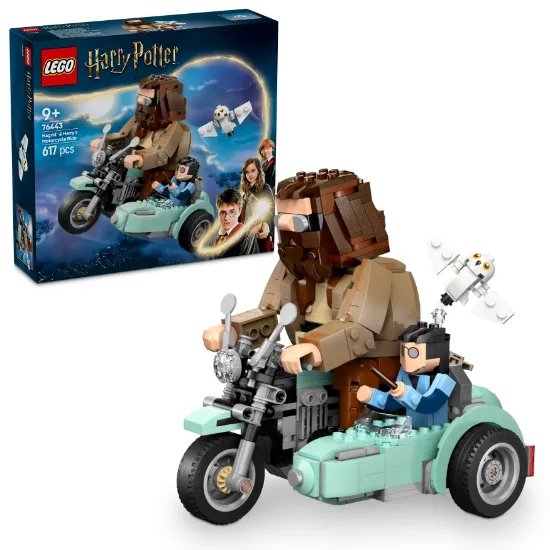 Picture of LEGO Harry Potter 76443 Hagrid & Harry Motorcycle Ride 