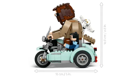 Picture of LEGO Harry Potter 76443 Hagrid & Harry Motorcycle Ride 