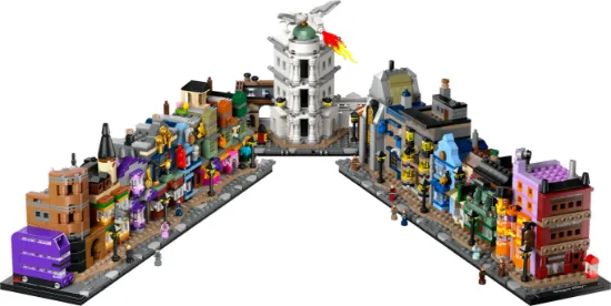 Picture of LEGO Harry Potter 76444 Diagon Alley Wizarding Shops