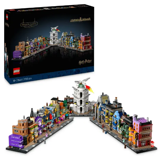 Picture of LEGO Harry Potter 76444 Diagon Alley Wizarding Shops