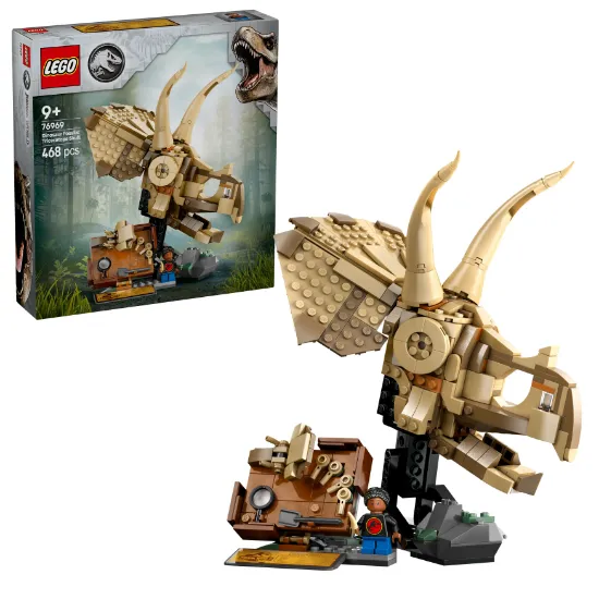 Picture of LEGO Jurassic World 76969 Dinosaur Fossils: Triceratops Skull 