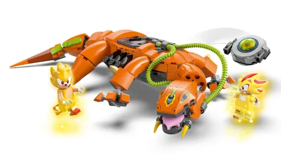 Picture of LEGO Sonic the Hedgehog 77003 Super Shadow vs. Biolizard