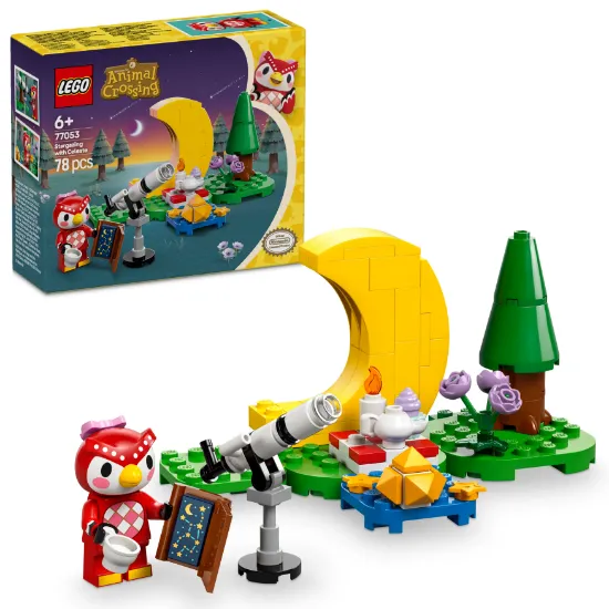 Picture of LEGO Animal Crossing 77053 Stargazing with Celeste 