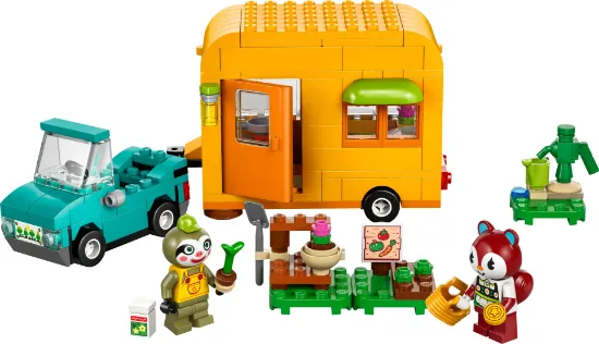 Picture of LEGO Animal Crossing 77054 Leif Caravan & Garden Shop 